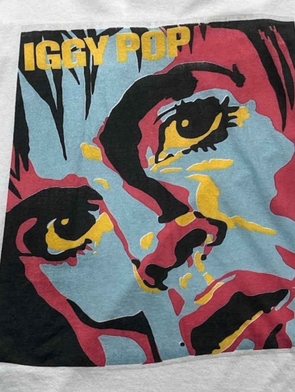 Iggy Pop Preowned Large T-shirt